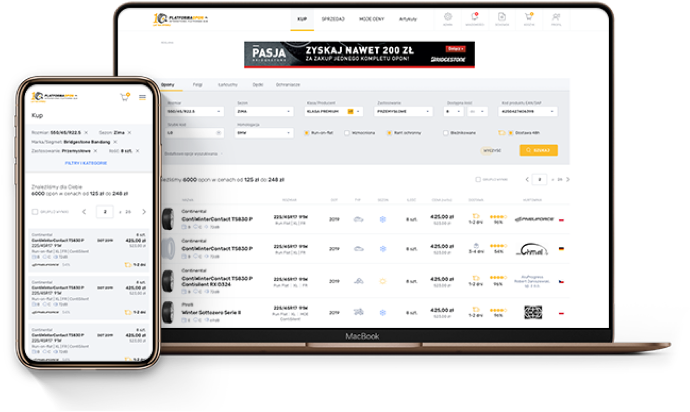 PlatformaOpon.pl – Hurtownia opony i felgi b2b
